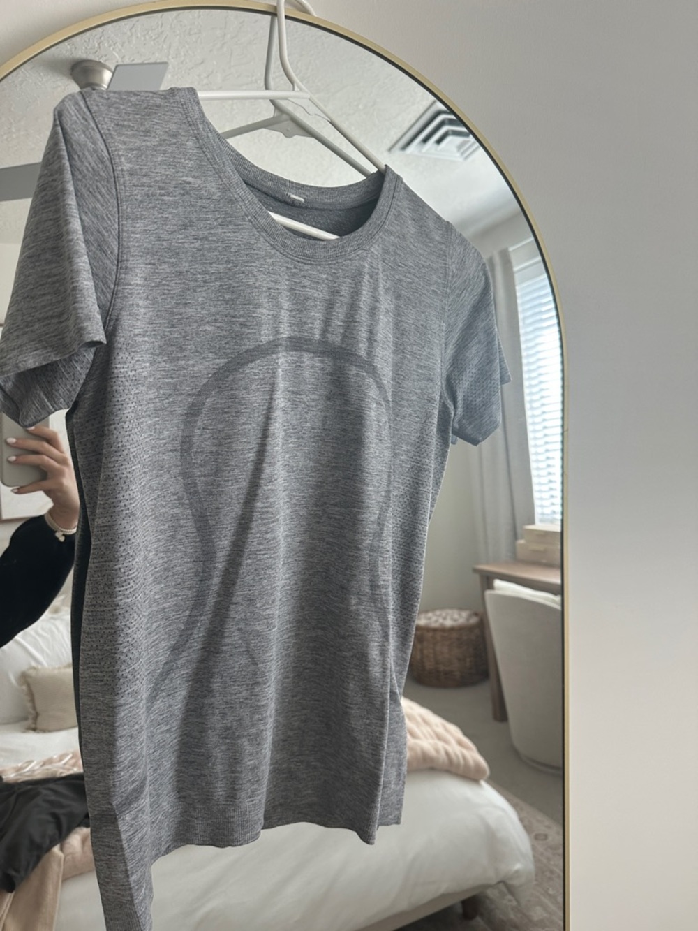 lululemon athletica Short Sleeve Tee in Heather Gray